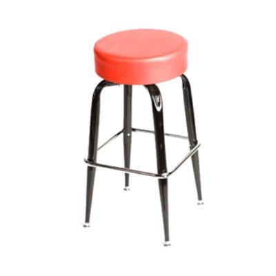 Oak Street SL2135-RED Swivel Bar Stool 