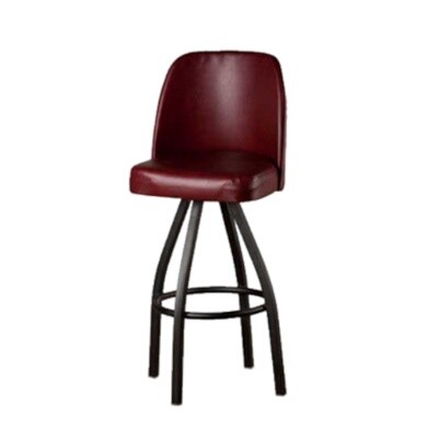 Oak Street SL2136-WINE Swivel Bar Stool 