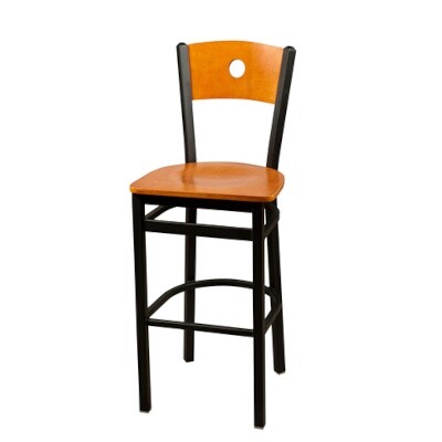 Oak Street SL2150-1-B Bar Stool 