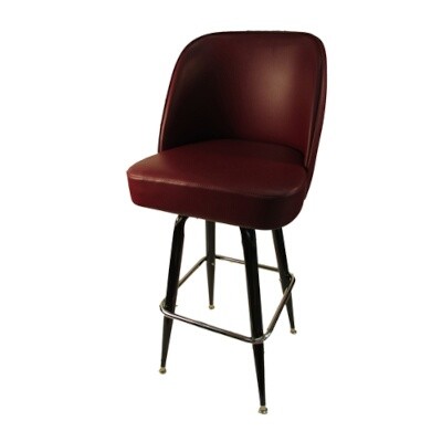 Oak Street SL3133-WINE Swivel Bar Stool 