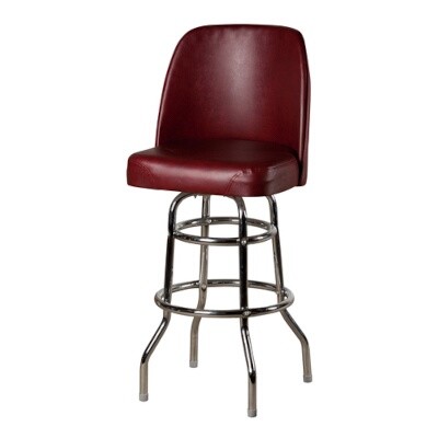Oak Street SL3134-WINE Swivel Bar Stool 