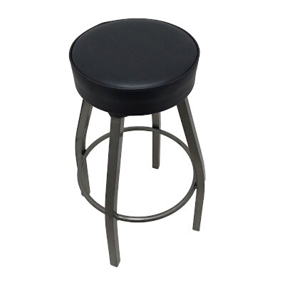 Oak Street SL3132-CCS-BLK Swivel Bar Stool 