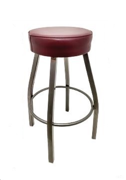 Oak Street SL3132-CCS-WINE Swivel Bar Stool 