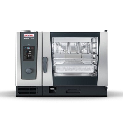 Rational ICC 6-FULL NG 208/240V 1 PH (LM200CG) - iCombi Classic 6 Pan Full-Size Combi Oven 