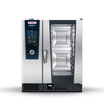 Rational ICP 10-HALF E 208/240V 3 PH (LM100DE) - iCombi Pro 10 Pan Half-Size Combi Oven 
