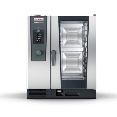 Rational ICC 10-HALF NG 208/240V 1 PH (LM200DG) - iCombi Classic 10 Pan Half-Size Combi Oven 