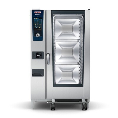 Rational ICP 20-FULL LP 208/240V 1 PH (LM100GG) - iCombi Pro 20 Pan Full-Size Combi Oven, mobile oven rack 