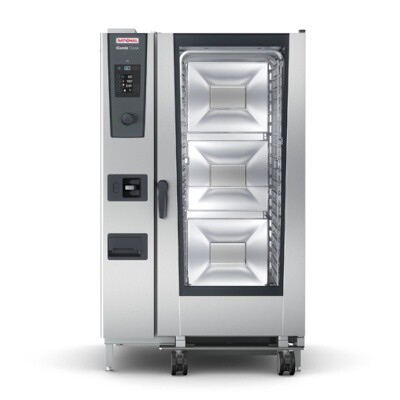 Rational ICC 20-FULL LP 208/240V 1 PH (LM200GG) - iCombi Classic 20 Pan Full-Size Combi Oven, mobile oven rack 