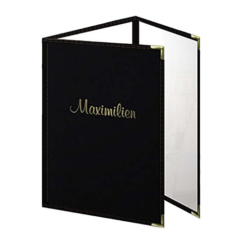 Risch 2003 8.5X11 - Pajco Menu Cover, 8-1/2' x 11', fold-out, 3 view, (Case of 25) 