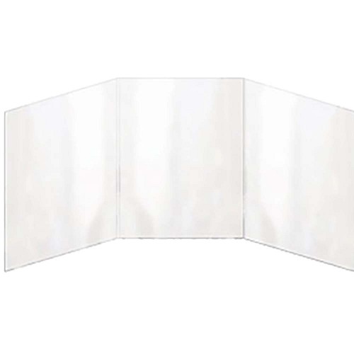 Risch 300 8.5X14 - Menu Cover, 8-1/2' x 14', triple pocket, fold-out, 6 view, (Case of 48) 