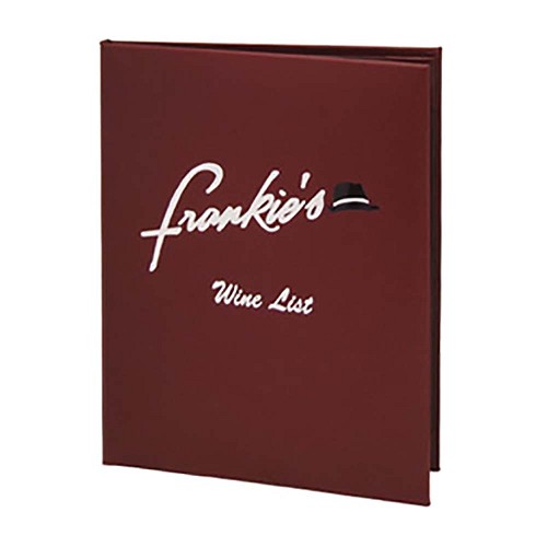 Risch OM-2V 4.25X11 - Oakmont Menu Cover, 4-1/4' x 11', double, 2 view, (Case of 25) 