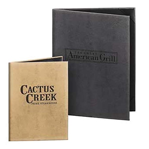 Risch TAM-3V 8.5X11 - Tamarac Menu Cover, 8-1/2' x 11', triple-fold out, 3 view, (Case of 25) 