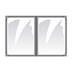 Risch TED 8.5X11-NYLON Menu Cover 