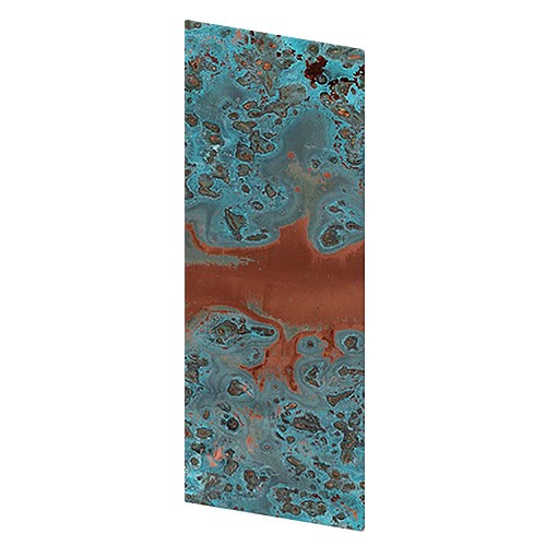 Risch PATINA-1V 4.25X11 - Patina Menu Cover, 4-1/4' x 11', single, 1 view, copper, (Case of 25) 