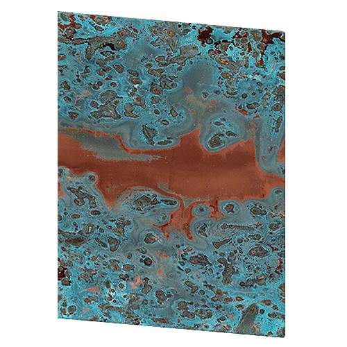 Risch PATINA-1V 8.5X11 - Patina Menu Cover, 8-1/2' x 11', single, 1 view, copper, (Case of 25) 