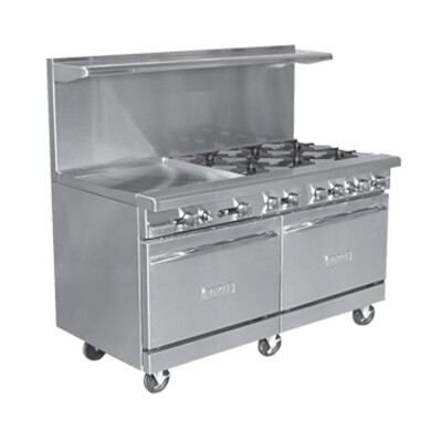 Royal Range RR-8G12 Restaurant Range 
