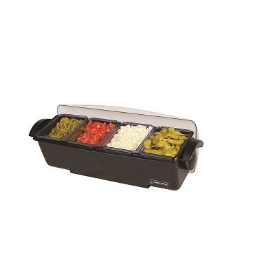 San Jamar BD4004 Bar Condiment Holder 