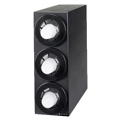 San Jamar C2953BK Countertop Cup Dispenser 