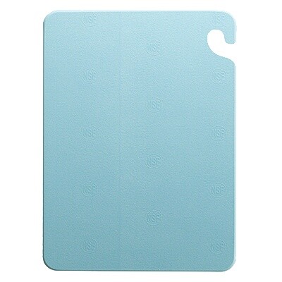 San Jamar CB152012BL Plastic Cutting Board 