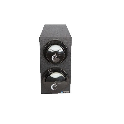 San Jamar L2912BK Countertop Lid Dispenser 