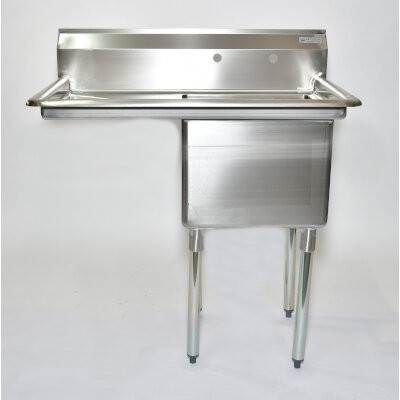 Skibee SKISSC1T18181418L One Compartment Sink 