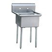 Skibee SKISSC1T24241400 One Compartment Sink 