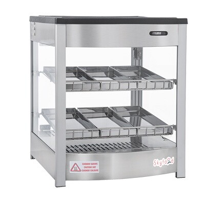 Skyfood FWD2S6P Countertop Heated Deli Case 