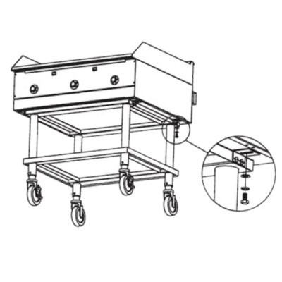 Southbend HDCS-60 Equipment Stand 