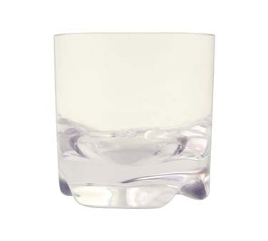 Strahl N100013 - Vivaldi Rocks, 10-1/2 oz., 3-1/2' x 3-1/2', polycarbonate, clear (Case of 12) 