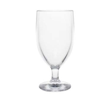 Strahl N206123 - Water/Soda Goblet Glass, 12 oz., 6-1/2' x 3', polycarbonate, clear (Case of 12) 