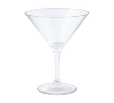 Strahl N401503 - Design Martini, 12 oz., 6-1/2' x 5-1/4', polycarbonate, clear (Case of 12) 