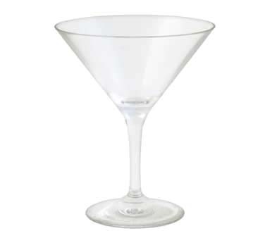 Strahl N401903 - Design Martini, 10 oz., 6-3/4' x 5-1/4', polycarbonate, clear (Case of 12) 