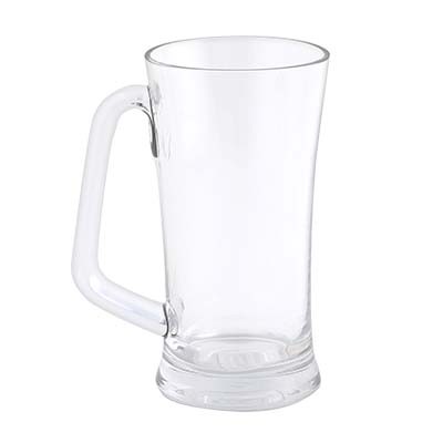Strahl N403503 - Design Beer Mug, 17-3/4 oz., 6-1/2' x 3-3/8', polycarbonate, clear (Case of 12) 