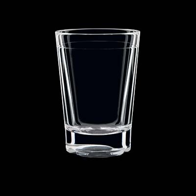Strahl N532503 - Design Shot Glass, 2-1/2 oz., 2-7/8' x 2', polycarbonate, clear (Case of 12) 