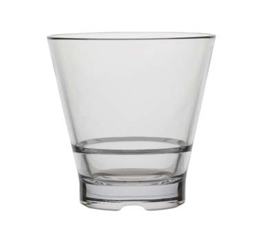 Strahl N710093 - CapellaStack Rocks, 9 oz., 3-5/8' x 3-1/2', polycarbonate, clear (Case of 12) 
