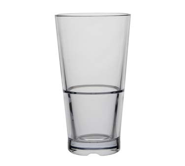 Strahl N710143 - CapellaStack Beverage, 14-1/2 oz., 6' x 3-1/4', polycarbonate, clear (Case of 12) 