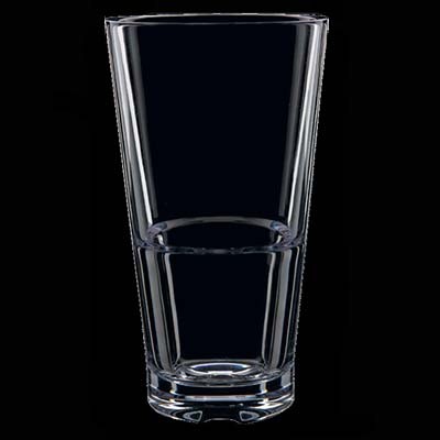 Strahl N720123 - CapellaStack Hi-Ball Glass, tall, 12-3/4 oz., 5-7/8' x 3-1/4', polycarbonate, clear (Case of 12) 