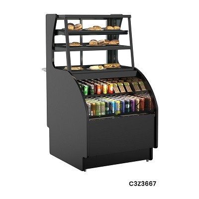 Structural Concepts C3Z3667 Dual Temp Display Case 