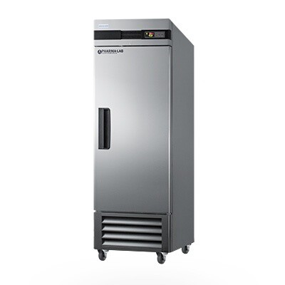 Summit ARS23ML - Medical Refrigerator, 84'H, 23 cu. ft., (1) solid door, stainless steel exterior 