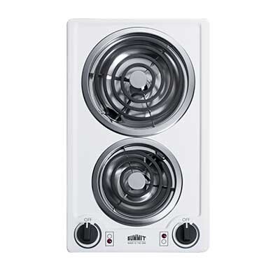 Summit CCE211WH Built-In Hotplate 