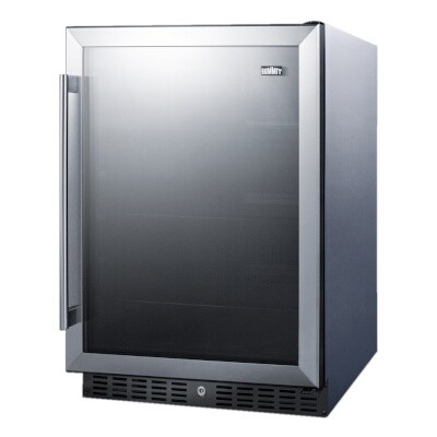 Summit AL57GCSS Undercounter Refrigerator 
