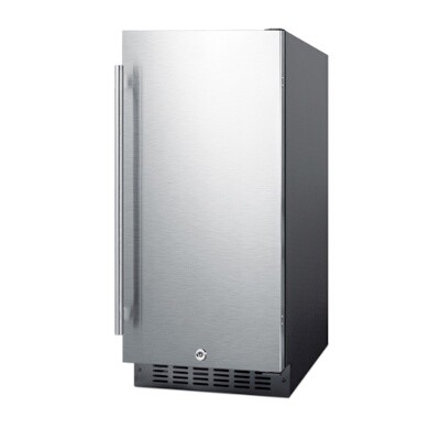 Summit ALR15BSS Undercounter Refrigerator 