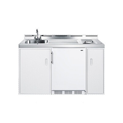 Summit C60ELGLASS Kitchenette 