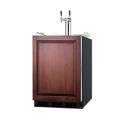 Summit SBC58BLBIADAIFCFTWIN Nitro Cold Brew Coffee Dispenser 