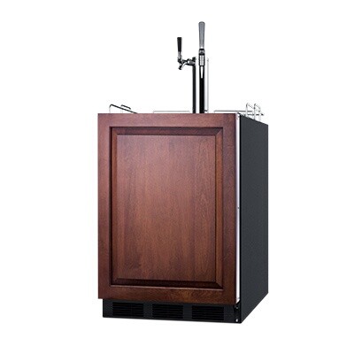 Summit SBC58BLBIADAIFCMTWIN Nitro Cold Brew Coffee Dispenser 