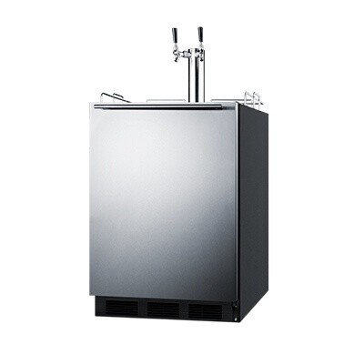 Summit SBC58BLBIADAWKDTWIN Wine Kegerator 