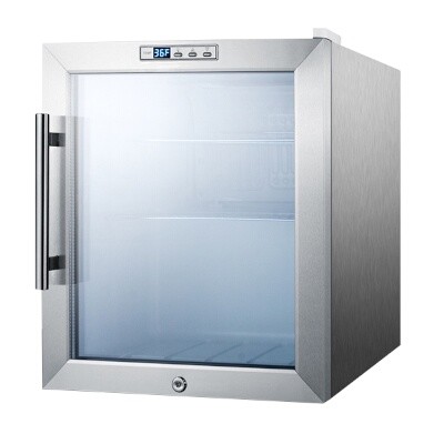 Summit SCR215LCSS Countertop Merchandiser 