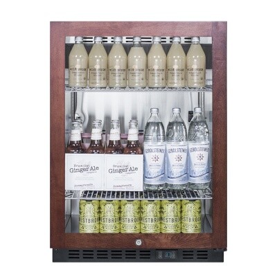 Summit SCR610BLPNR Refrigerated Merchandiser 