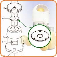 Sunkist 11 - Bowl Support Gasket 