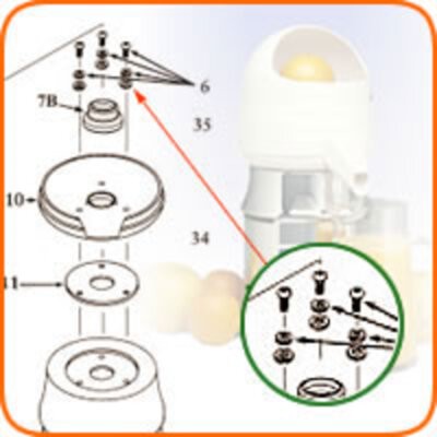 Sunkist 06 Juicer Parts 